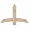 Ekena Millwork Bellingham Smooth Timber Gable Bracket, Douglas Fir, 48"W x 32"H x 5 1/2"D x 5 1/2"F, 16/12 Pitch GBW048X32X0606BEL00SDF - alternate 1